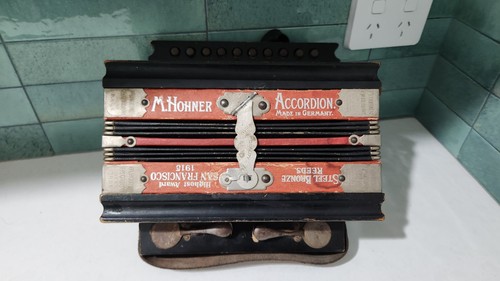 Antique hohner 1915 steel - antique,