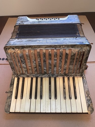 Antique hohner accordion - antique,